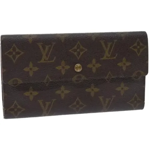 Pre-owned Canvas wallets , female, Sizes: ONE SIZE - Louis Vuitton Vintage - Modalova