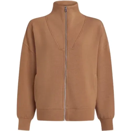 Golden Bronze Ralston Zip Sweatshirt Jacket , female, Sizes: XS - Varley - Modalova