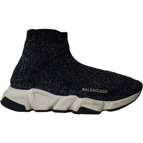 Pre-owned Fabric sneakers , female, Sizes: 4 1/2 UK - Balenciaga Vintage - Modalova