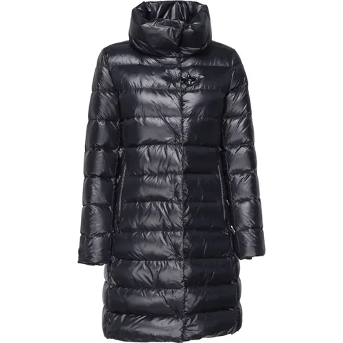 Urban Nylon Down Jacket, Petrol , female, Sizes: L, XS, S - Fay - Modalova