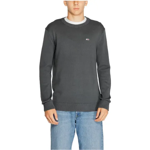 Bio-Baumwollpullover Herbst/Winter Kollektion , Herren, Größe: L - Tommy Jeans - Modalova