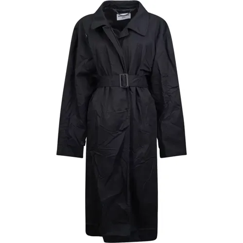 Trench Coats , female, Sizes: M, S - Balenciaga - Modalova