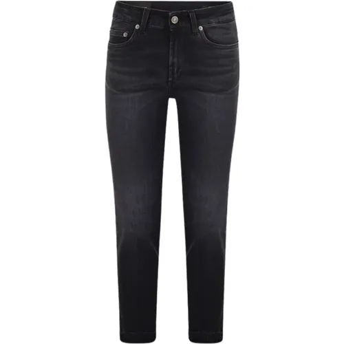 Monroe Skinny Jeans - Ankle Length, Skinny Fit , female, Sizes: W25, W30, W32, W28, W27, W31, W26 - Dondup - Modalova