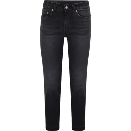 Monroe Skinny Jeans - Ankle Length, Skinny Fit , female, Sizes: W28, W26 - Dondup - Modalova