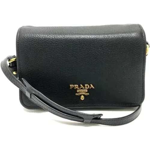 Pre-owned Leather prada-bags , female, Sizes: ONE SIZE - Prada Vintage - Modalova