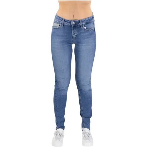 Schmale Denim Hose , Damen, Größe: W27 - Liu Jo - Modalova