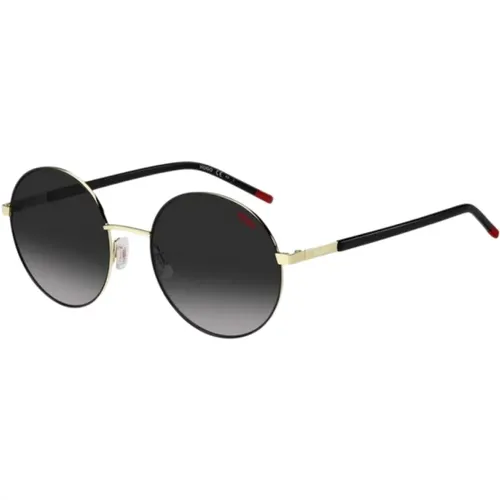 Schwarze Metall Damen Sonnenbrille - Hugo Boss - Modalova