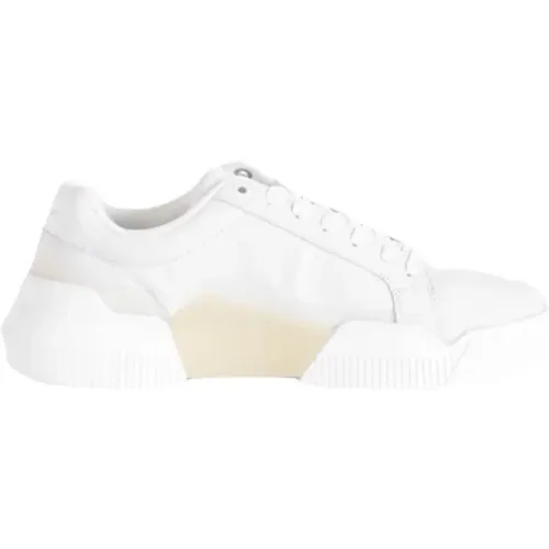 Chunky Leather Sneakers with Rubber Sole , male, Sizes: 11 UK - Calvin Klein Jeans - Modalova