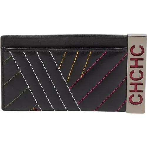 Pre-owned Leather wallets , female, Sizes: ONE SIZE - Carolina Herrera Pre-owned - Modalova