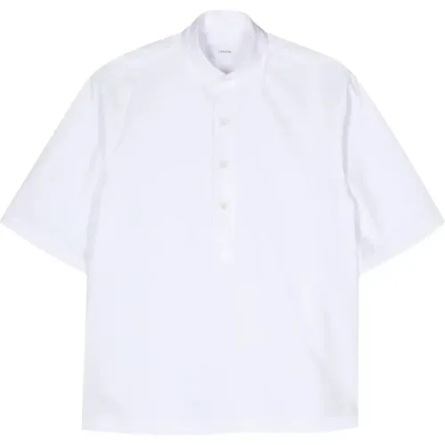 Klassisches Weißes Poloshirt , Herren, Größe: L - Lardini - Modalova