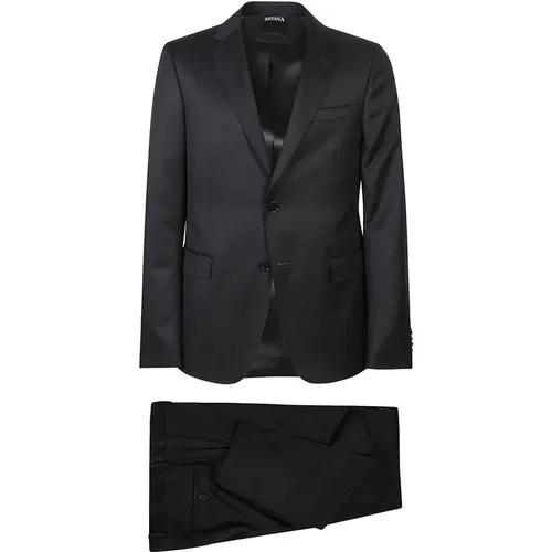 Stylish Men's Suit , male, Sizes: L, XL, 4XL - Ermenegildo Zegna - Modalova