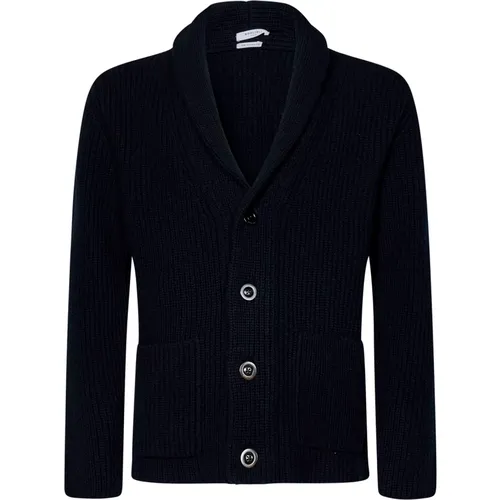 Knit Cardigan Aw24 , male, Sizes: L, XL, S - Boglioli - Modalova