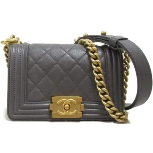 Pre-owned Leather chanel-bags , female, Sizes: ONE SIZE - Chanel Vintage - Modalova