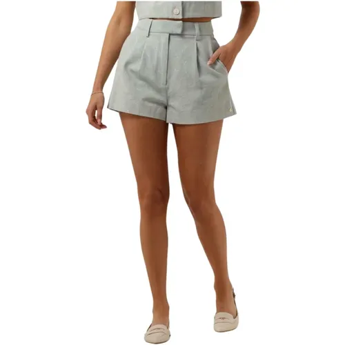 Blaue Co-ord Shorts Livia , Damen, Größe: L - Josh V - Modalova