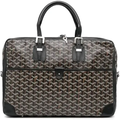 Pre-owned Leather handbags , female, Sizes: ONE SIZE - Goyard Vintage - Modalova