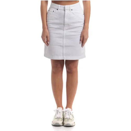 Denim Skirt , female, Sizes: W27, W26, W29 - Dondup - Modalova
