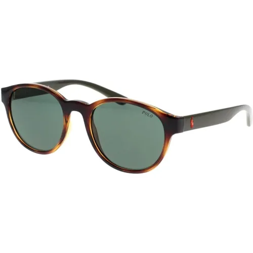 Round Shape Sunglasses with Unique Style , female, Sizes: 51 MM - Ralph Lauren - Modalova