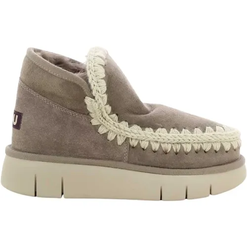 Taupe Eskimo Bounce Damenschuhe , Damen, Größe: 38 EU - Mou - Modalova