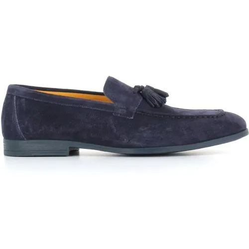 Suede Tassel Loafers , male, Sizes: 6 UK - Doucal's - Modalova