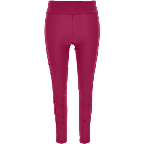 Hose,Fuchsia Leggings für Frauen - Versace Jeans Couture - Modalova