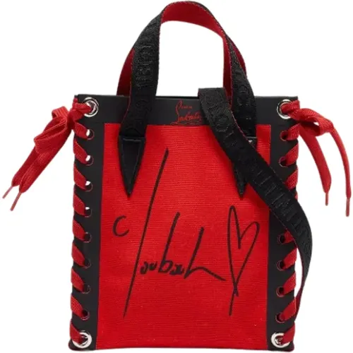 Pre-owned Canvas totes , female, Sizes: ONE SIZE - Christian Louboutin Pre-owned - Modalova