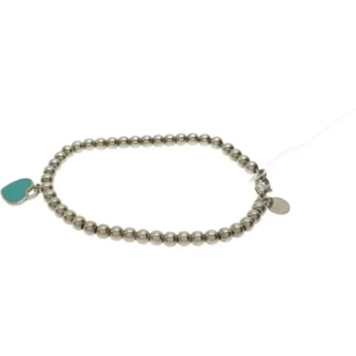 Pre-owned Silver bracelets , female, Sizes: ONE SIZE - Tiffany & Co. Pre-owned - Modalova