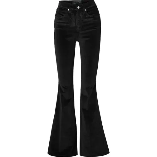 Velvet Bell Bottom Pants , female, Sizes: W26 - Veronica Beard - Modalova