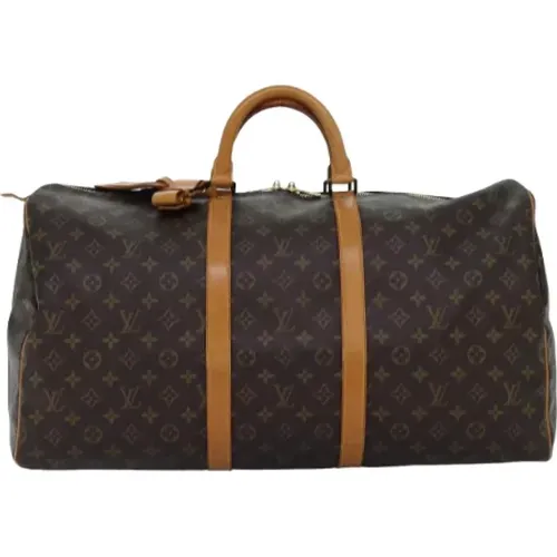 Pre-owned Canvas travel-bags , female, Sizes: ONE SIZE - Louis Vuitton Vintage - Modalova