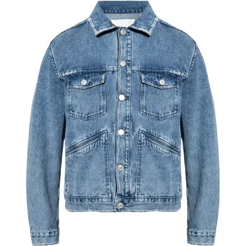 ‘Jango’ denim jacket , male, Sizes: S - Isabel marant - Modalova