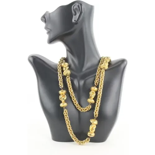 Pre-owned Gold Chanel Necklace , female, Sizes: ONE SIZE - Chanel Vintage - Modalova