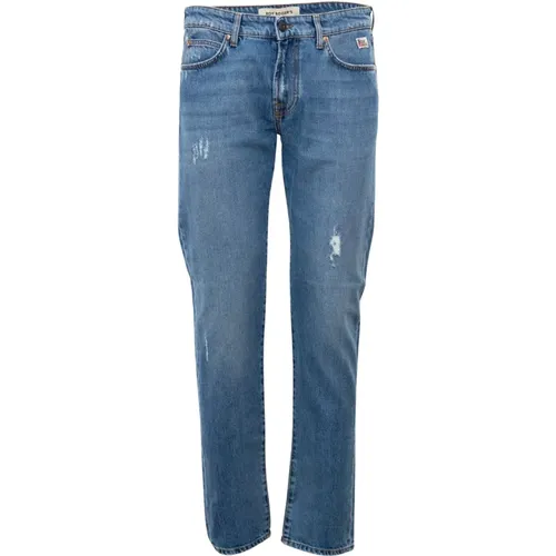 Slim Fit Denim Jeans , Herren, Größe: W34 - Roy Roger's - Modalova