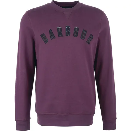 Classic Crew Neck Sweatshirt , male, Sizes: L, 2XL, M, XL - Barbour - Modalova