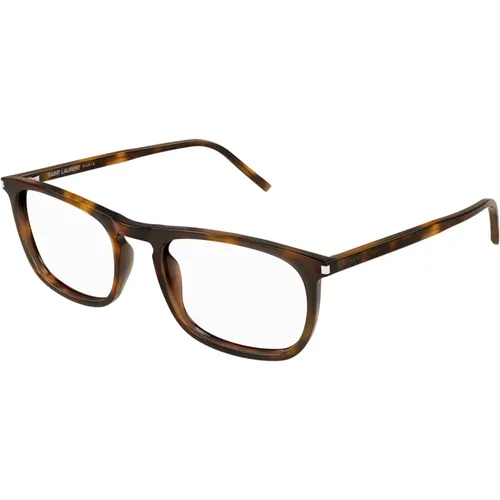 Fashion Eyeglasses SL 670 Black , unisex, Sizes: 54 MM - Saint Laurent - Modalova