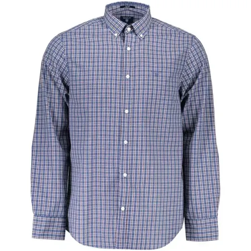 Lila Button-Down Langarmhemd Gant - Gant - Modalova