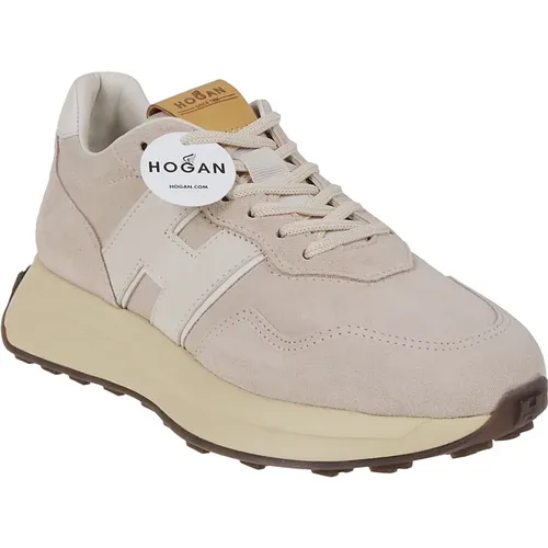 SCJ H641 Allacciato H Patch Sneakers , female, Sizes: 8 UK - Hogan - Modalova