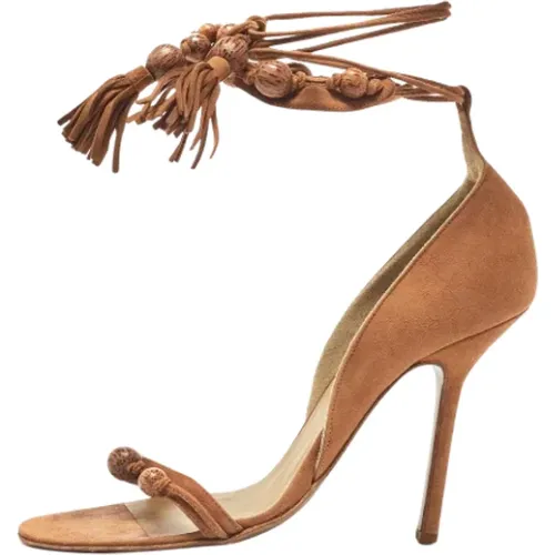 Pre-owned Wildleder sandals , Damen, Größe: 37 1/2 EU - Givenchy Pre-owned - Modalova