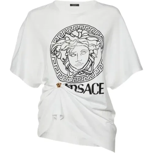 Pre-owned Baumwoll Tops , Damen, Größe: S - Versace Pre-owned - Modalova