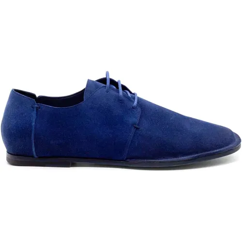 Knusprige Blaue Derby Schuhe , Herren, Größe: 43 EU - Vic Matié - Modalova