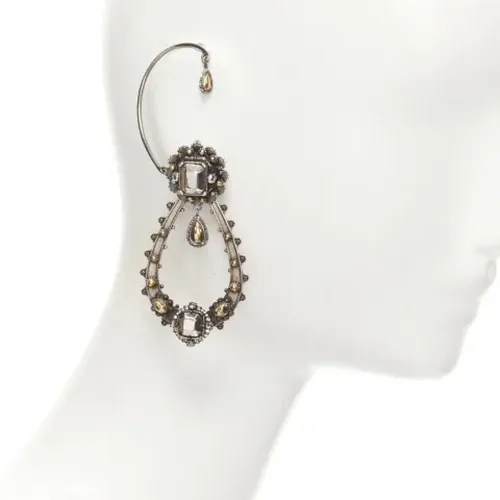 Pre-owned Metal earrings , female, Sizes: ONE SIZE - Alexander McQueen Pre-owned - Modalova