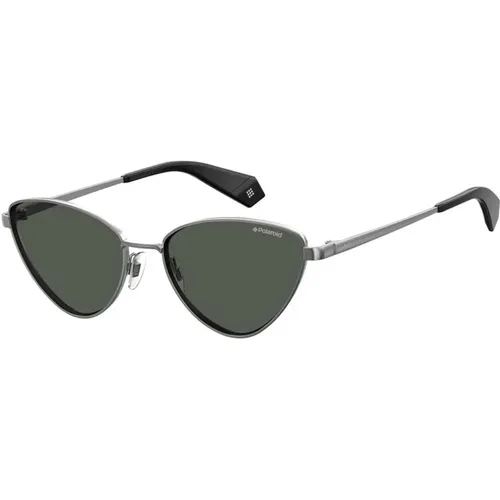 Mode Cat Eye Sonnenbrille Grau - Polaroid - Modalova