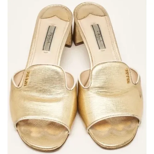 Pre-owned Stoff sandals , Damen, Größe: 40 1/2 EU - Prada Vintage - Modalova