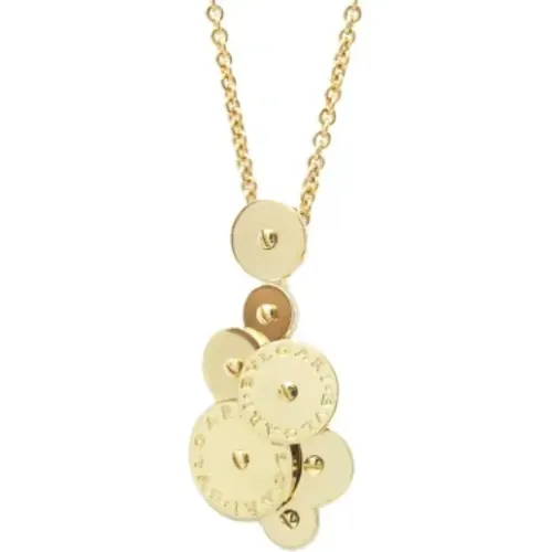 Pre-owned Gold necklaces , female, Sizes: ONE SIZE - Bvlgari Vintage - Modalova