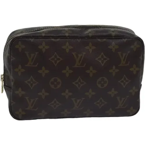 Pre-owned Canvas clutches , female, Sizes: ONE SIZE - Louis Vuitton Vintage - Modalova