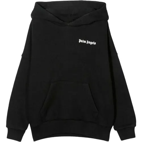 Winter Kapuzenlogo Sweatshirt - Palm Angels - Modalova