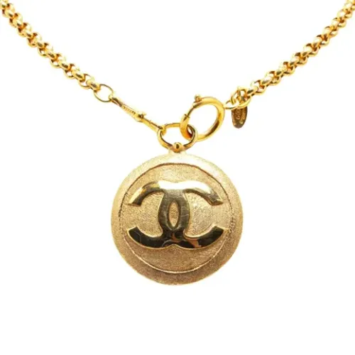 Pre-owned Metal chanel-jewelry , female, Sizes: ONE SIZE - Chanel Vintage - Modalova