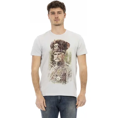 Kurzarm Rundhals T-Shirt,Casual Rundhals Kurzarm T-Shirt - Trussardi - Modalova