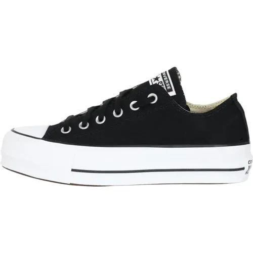 Schwarze Damensneakers , Damen, Größe: 36 EU - Converse - Modalova