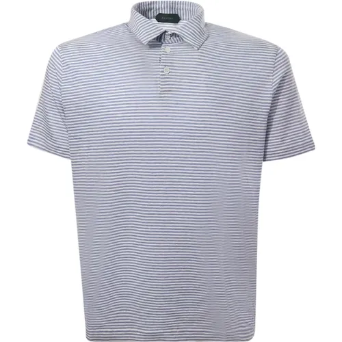 T-shirts and Polos Light , male, Sizes: M, 3XL - Zanone - Modalova