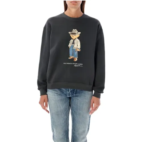 Polo Bear Strickwaren Pebble Schwarz - Ralph Lauren - Modalova