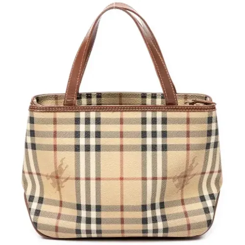 Pre-owned Beschichtetes Canvas totes , Damen, Größe: ONE Size - Burberry Vintage - Modalova